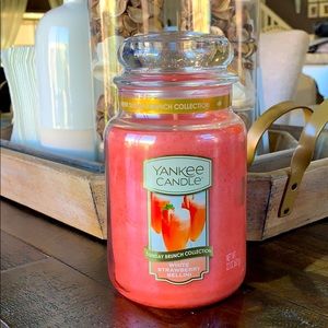 🍹YCC White Strawberry Bellini Large Jar 🍹